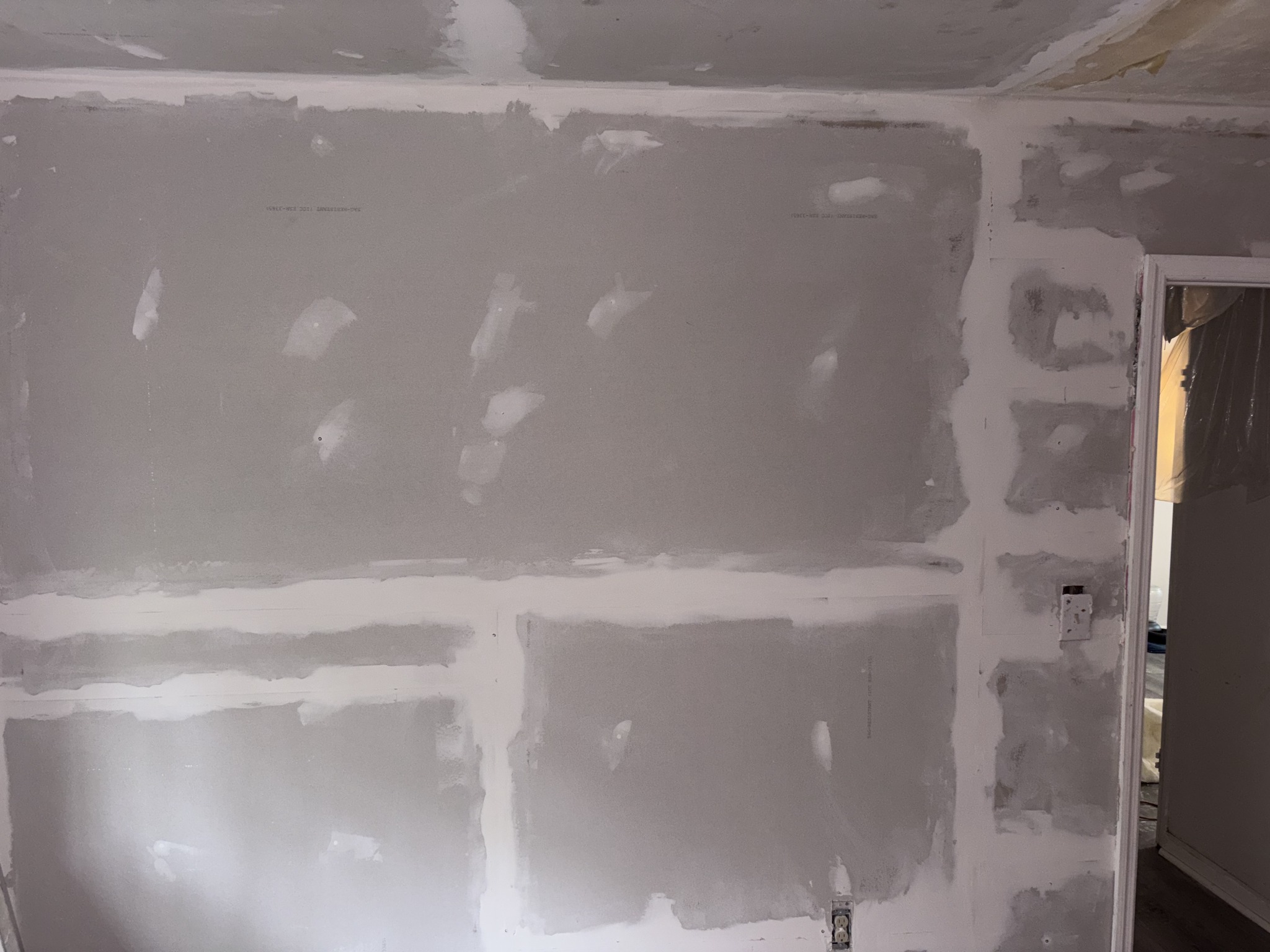 Wall panels and joint finishing